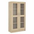 Lornica chêne armoire de chambre avec étagères de rangement en bois naturel, meuble cuisine et maison, décoration et ameublement.