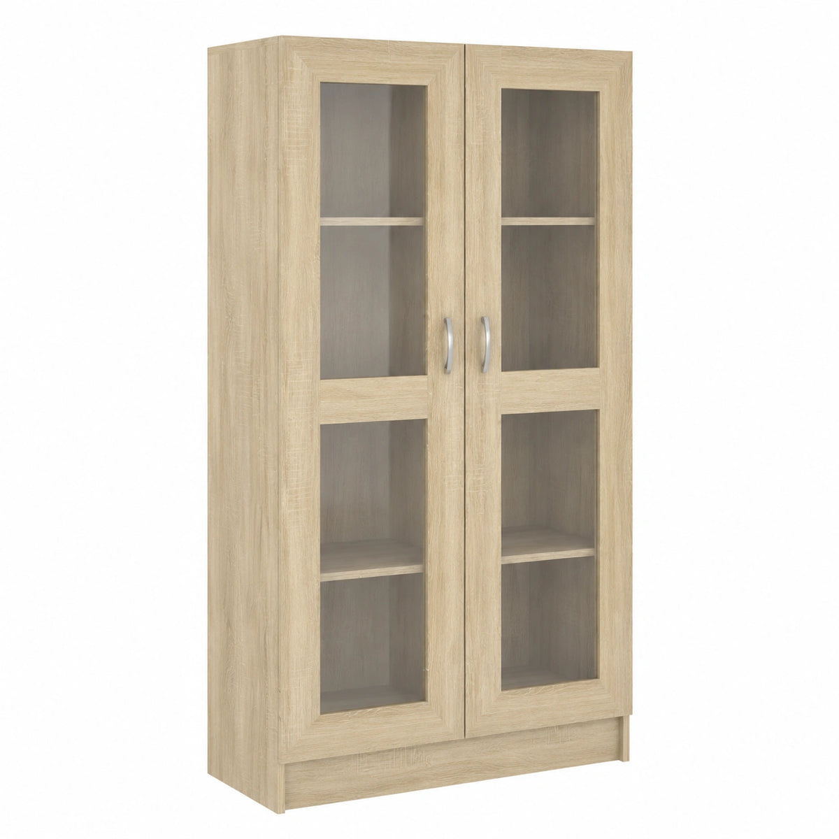 Lornica chêne armoire de chambre avec étagères de rangement en bois naturel, meuble cuisine et maison, décoration et ameublement.