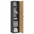 Lornica armoire de chambre avec rangement et étagères en bois pour la maison et la décoration intérieure.