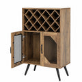 Lornica armoire de chambre avec portes, rangement, mesure 59,5 x 35 x 93,5 cm, en bois pour cuisine et maison.