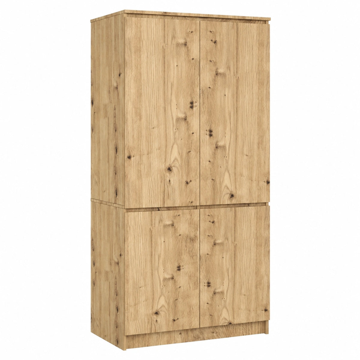 Lornica bedroom armoire with wooden finish, used for bedroom storage and organization in modern home decor.