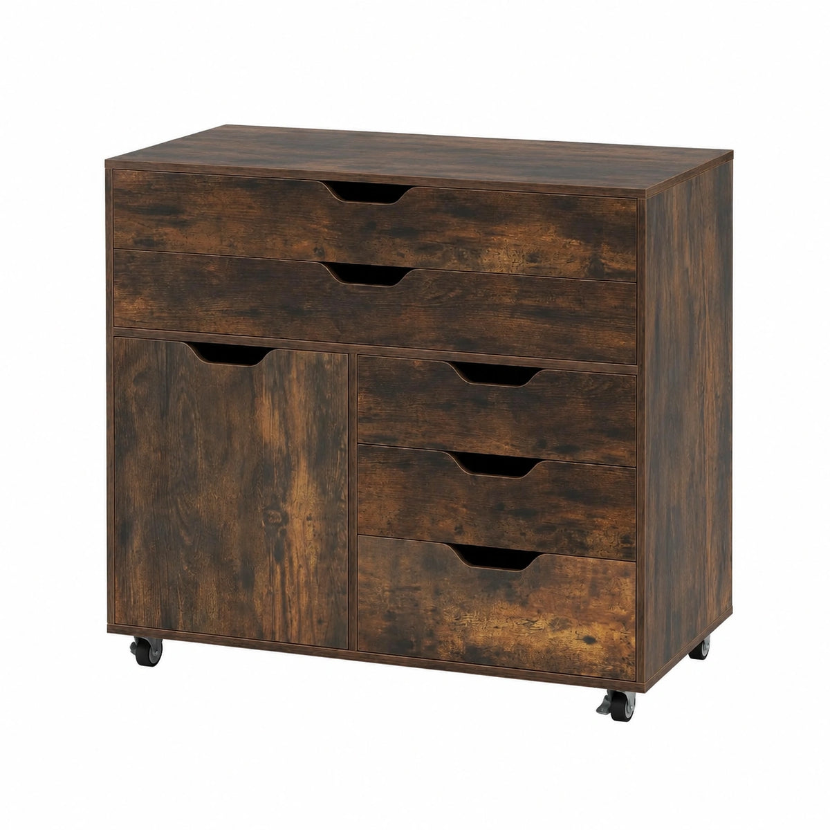 Lornica armoire de chambre avec rangement, tiroirs et portes en bois, 77,5 x 40 x 64 cm, pour chambre ou décoration intérieure