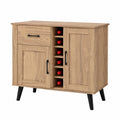 Lornica wooden armoire with drawers and doors, natural color, 90x40x79 cm, for bedroom or kitchen storage and organization.